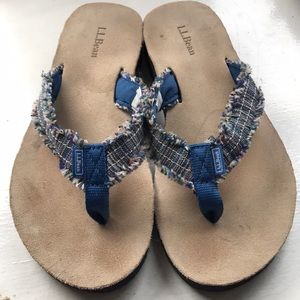 LL Bean flip flops